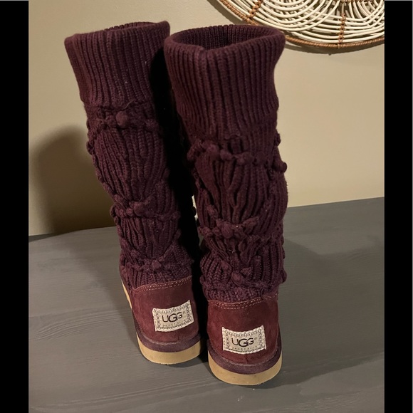 UGG Argyle Knit Boots - Picture 5 of 7